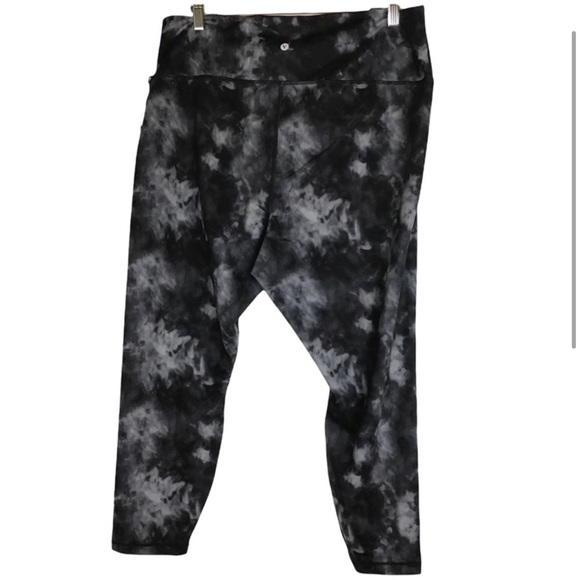VELOCITY High Rise Tie Dye Leggings 3X - Picture 2 of 9